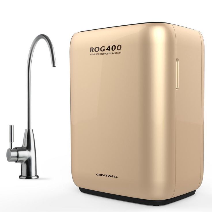 400 GPD Tankless Reverse Osmosis (RO) Water Filtration System with 1.5:1 Pure to Drain Ratio