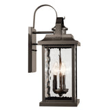 Kichler Linford 22.25-in H Olde Bronze Candelabra Base (E-12) Outdoor Wall Light