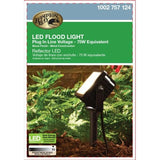Line Voltage Black Outdoor Integrated LED Landscape Flood Light
