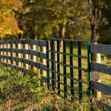 Tarter 4-ft H x 20-ft W Green Powder Over E-coat Steel Farm Corral Fence Gate