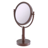 Allied Brass Soho 8-in x 15-in Antique Copper Double-Sided Magnifying Countertop Vanity Mirror