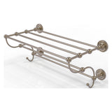 Allied Brass Prestige Regal Collection 36-in Train Rack Towel Shelf in Antique Pewter