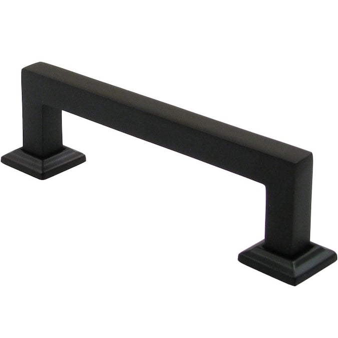 Rusticware Pulls (256mm) Center to Center Oil Rub Bronze Dual Mount Square Handle Drawer Pull
