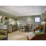 Armstrong Ceilings 2-ft x 2-ft Single Raised White Mineral Fiber Drop Ceiling Tile (6-Pack, 24-sq ft / Case)