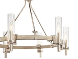 Kichler Telan 6-Light Off-white Farmhouse Chandelier