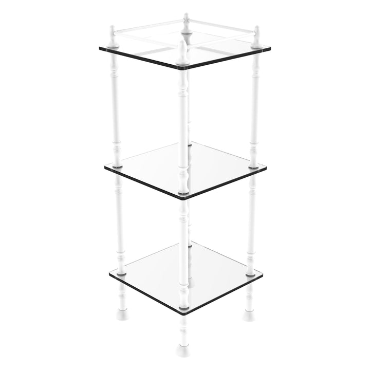 Allied Brass 14-in W x 38-in H x 14-in D Etageres