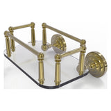 Allied Brass Que New Unlacquered Brass Wall Mount Towel Rack