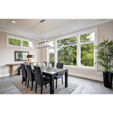 Progress Lighting Bradberry 5-Light Antique White and Galvanized Farmhouse Linear Large Hanging Kitchen Island Light