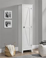 Ameriwood Home Winthrop Rustic Ivory Pine Reclaimed Wood Pantry