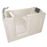 Acrylic Luxury 60 in. Right Hand Walk-In Whirlpool and Air Bathtub in White - Super Arbor
