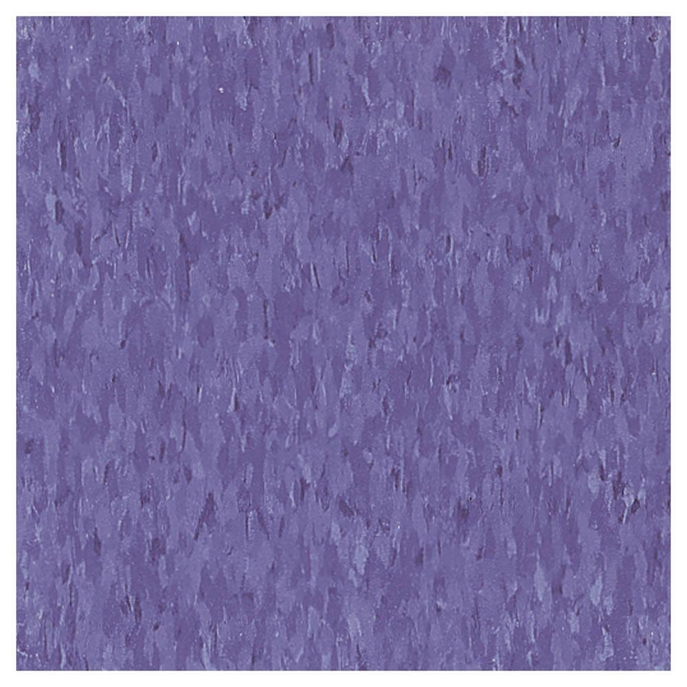 Armstrong Imperial Texture VCT 12 in. x 12 in. Blue Cloud Standard Excelon Commercial Vinyl Tile (45 sq. ft. / case) - Super Arbor