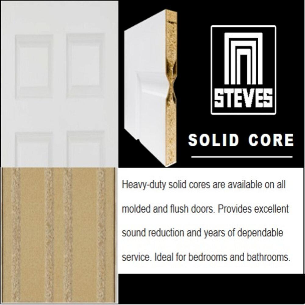 30 in. x 80 in. 2-Panel Arch Solid Core Oak Interior Door Slab - Super Arbor