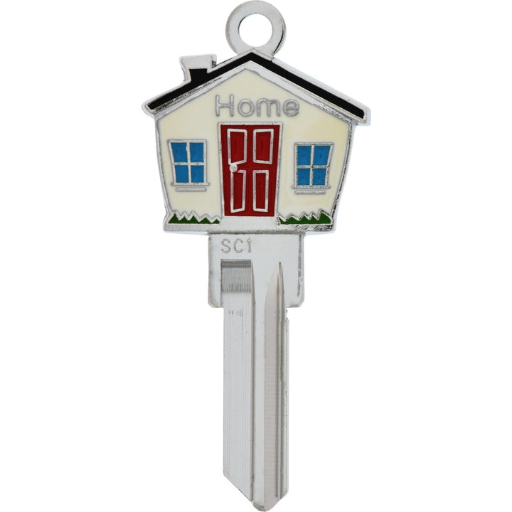 Hillman 3D Keys House/Office Universal Key Blank, SC1 Profile, Single-Sided