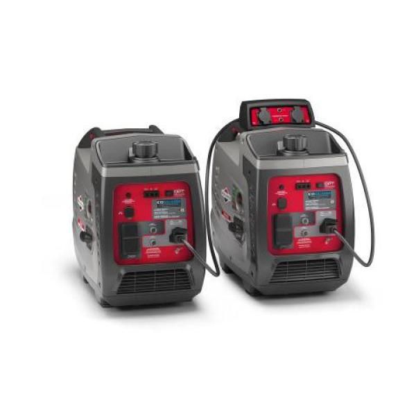 Briggs & Stratton PowerSmart Series 2400-Watt Recoil Start Gasoline Powered Portable Inverter Generator with OHV Engine featuring CO Guard
