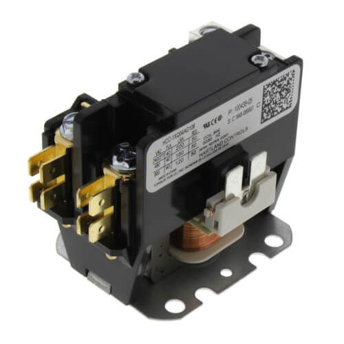 Lennox 10F74 contactor - front view (Type: Contactor; Voltage: 24V)