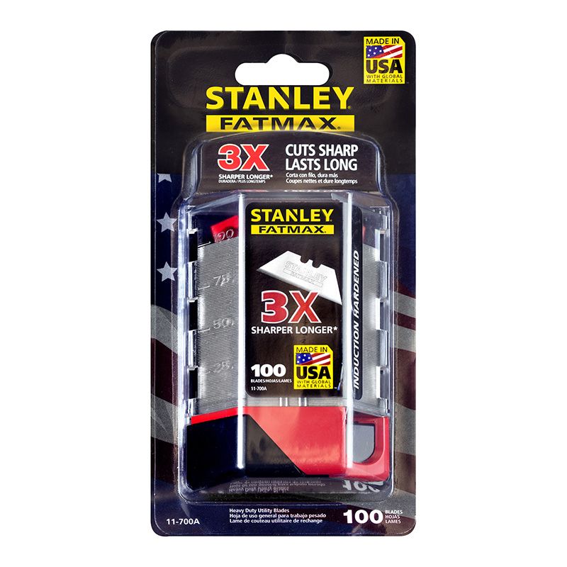 STANLEY FatMax Utility Blades 100/Pack
