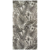 Paula Purroy Gardenia Black and White 24x48 Porcelain Tile