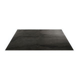 Acadia Charcoal Black 24x24 Matte Porcelain Tile - Limestone Look