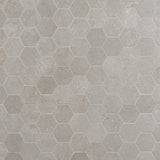 New Rock Fumo Light Gray 3" Hexagon Matte Porcelain Mosaic Tile