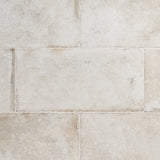 Seville Olimpia White 12x24 Matte Porcelain Tile - Travertine Look