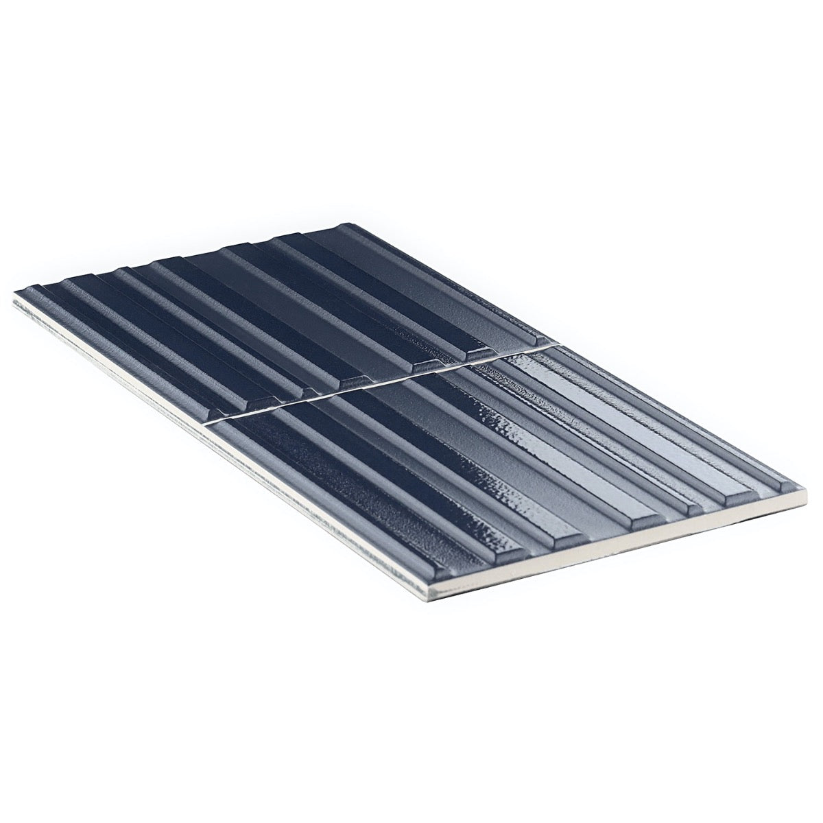 Sydney Blue 8x16 3D Glossy and Matte Ceramic Wall Tile