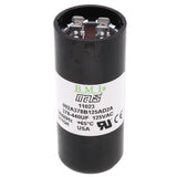 MARS 11023 capacitor - front view (Type: Capacitor; Voltage: 110v, 125v)