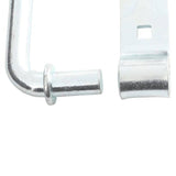 Everbilt 8 in. Zinc Plated Screw Hook and Strap Hinge