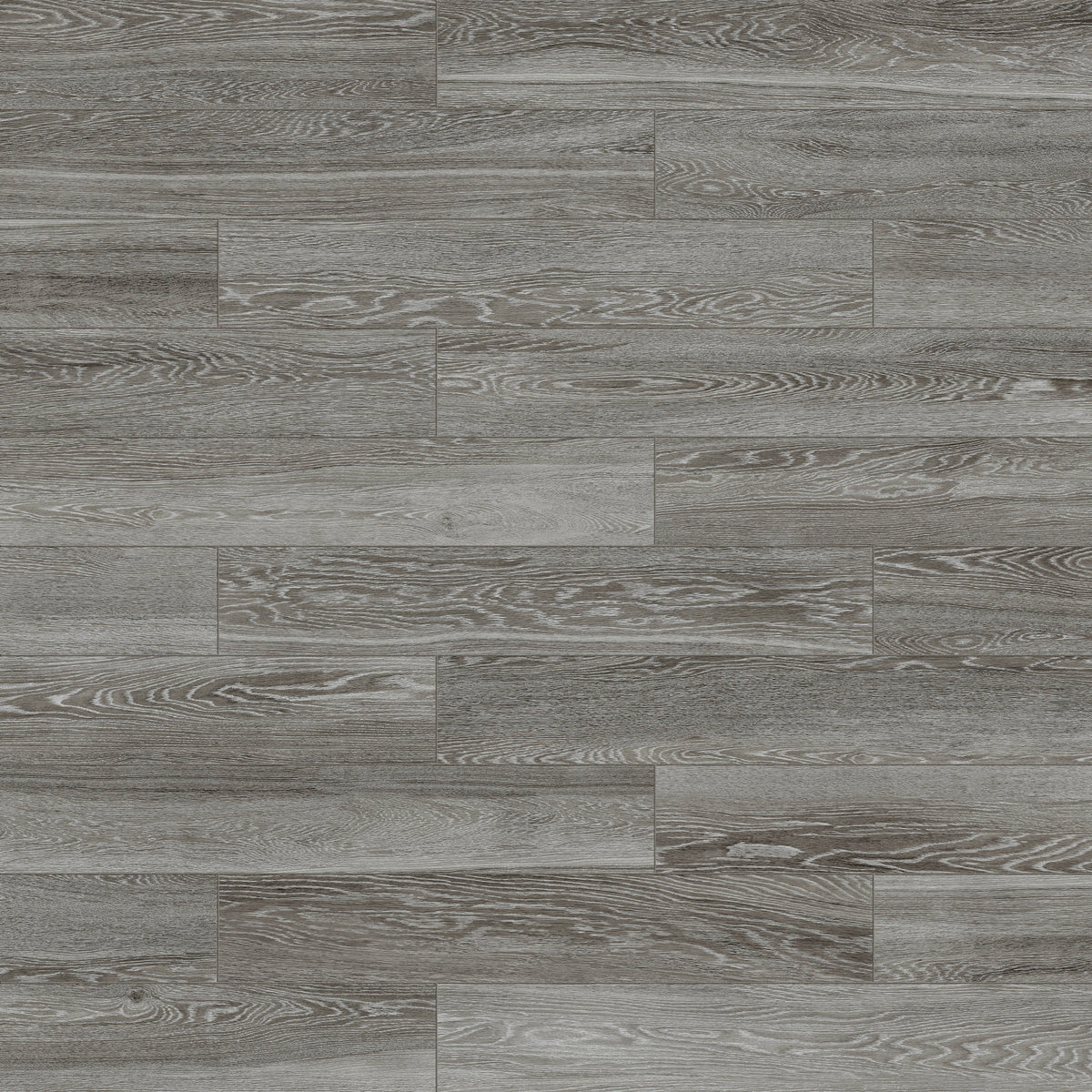 Satori Sedona Silver Oak 6-in x 36-in Matte Porcelain Wood Look Floor Tile