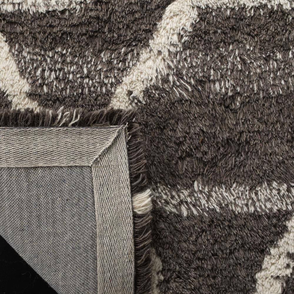 Safavieh Casablanca Safi Shag 5 x 8 Sand/Ivory Indoor Trellis Moroccan Handcrafted Area Rug