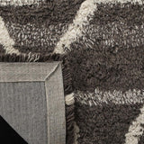 Safavieh Casablanca Safi Shag 5 x 8 Sand/Ivory Indoor Trellis Moroccan Handcrafted Area Rug
