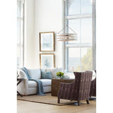 Progress Lighting Gulliver 5-Light Galvanized Industrial Drum Large Hanging Pendant Light