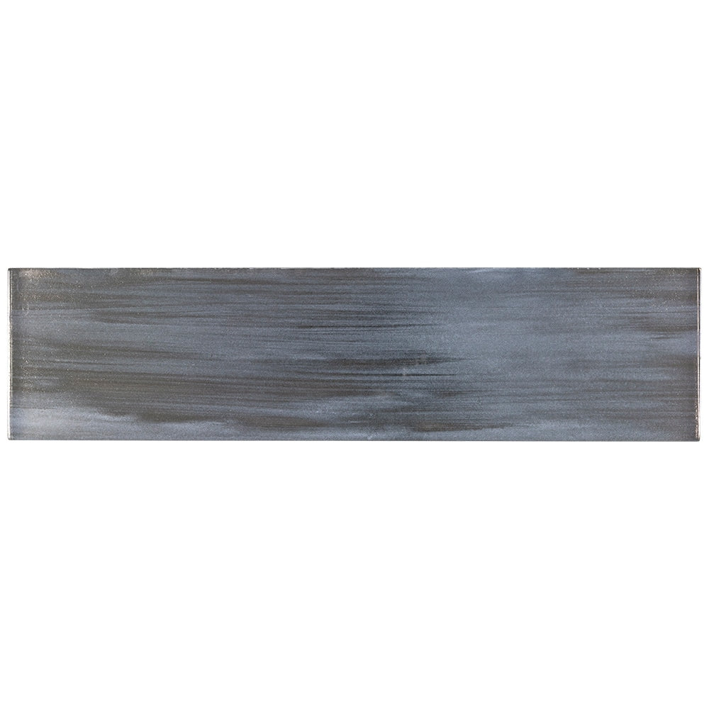 Elida Ceramica Blue 3-in x 12-in Glossy Glass Subway Wall Tile