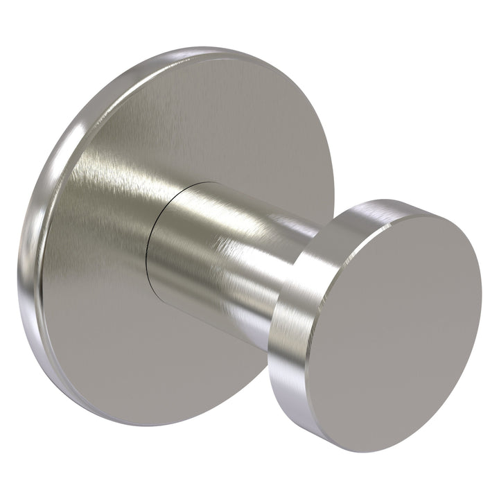 Allied Brass Fresno Single Hook Satin Nickel Towel Hook