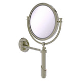 Allied Brass Tribecca 8-in x 15-in Polished Nickel Double-Sided Magnifying Wall-Mounted Vanity Mirror