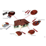 42 in. x 16 in. x 1.6 in. Terracotta Asphalt Architectural Shingles(33.33 sq.ft.per Bundle) (10 Pieces)