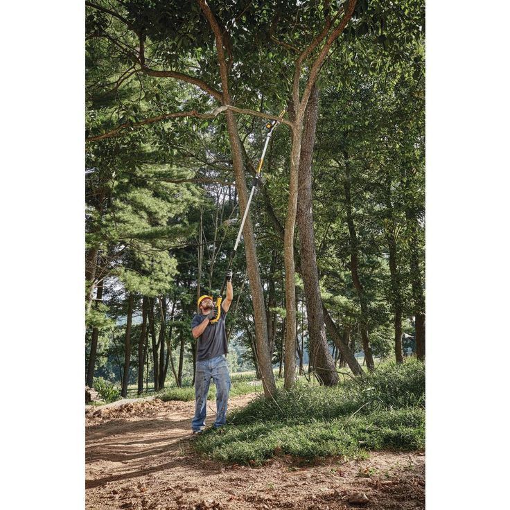 DEWALT 20V MAX Brushless Cordless String Trimmer with Bonus 8 in. 20V Pole Saw & 22 in. 20V Hedge Trimmer (Tools Only)