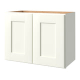 allen + roth Aveley 24-in W x 18.125-in H x 12-in D Linen Wall Fully Assembled Cabinet (Flat Panel Shaker Door Style)