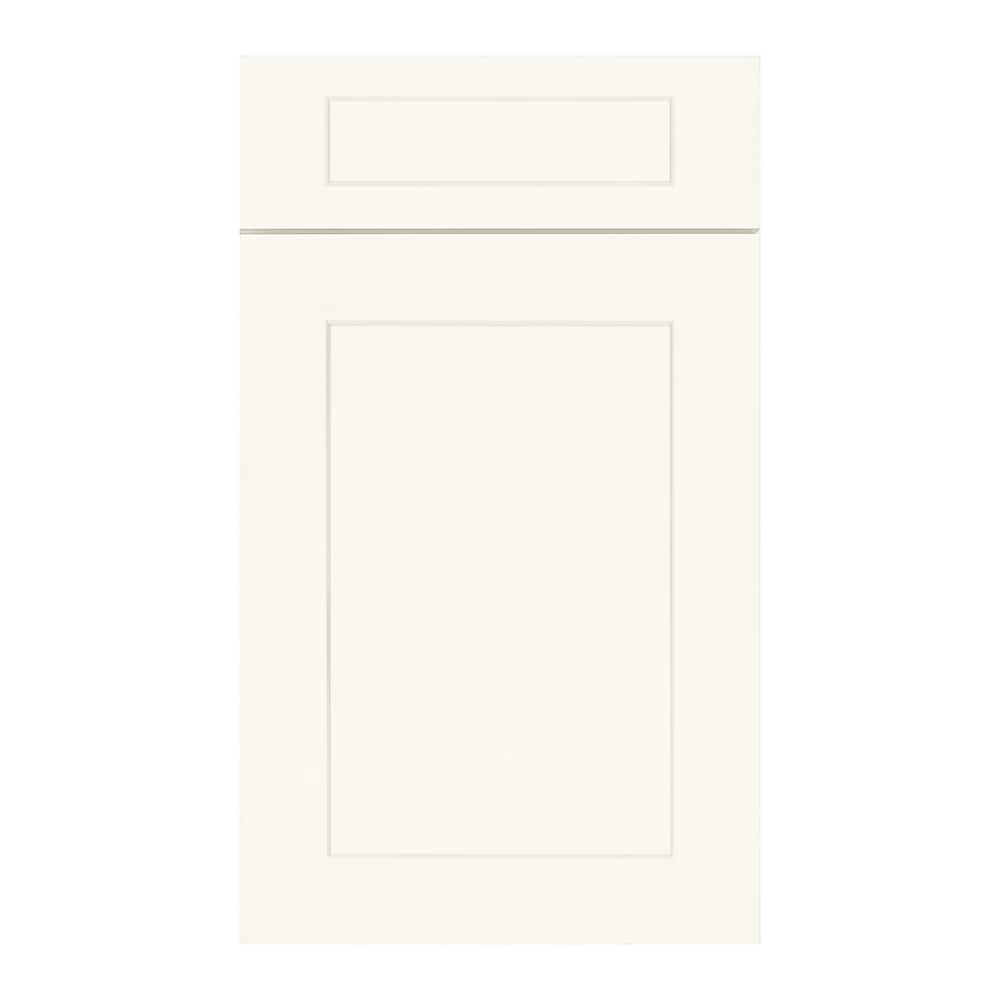 allen + roth Aveley 15-in W x 34.5-in H x 24-in D Linen 3-Drawer Base Fully Assembled Cabinet (Flat Panel Style)