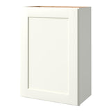 allen + roth Aveley 21-in W x 30.125-in H x 12-in D Linen Wall Fully Assembled Cabinet (Flat Panel Shaker Door Style)