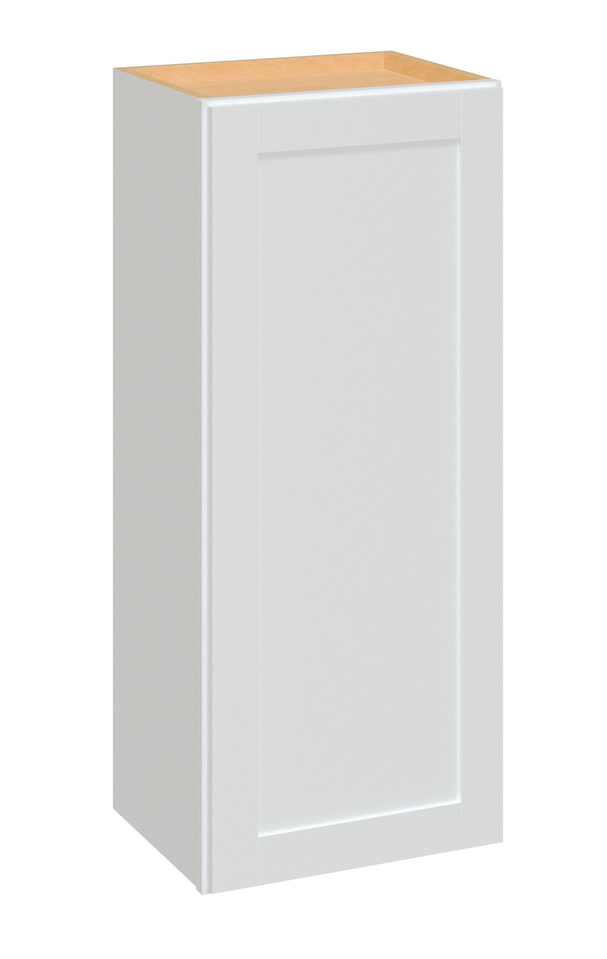 Diamond NOW Arcadia 15-in W x 36-in H x 12-in D White Wall Fully Assembled Cabinet (Recessed Panel Shaker Door Style)