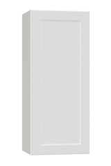 Diamond NOW Arcadia 15-in W x 36-in H x 12-in D White Wall Fully Assembled Cabinet (Recessed Panel Shaker Door Style)