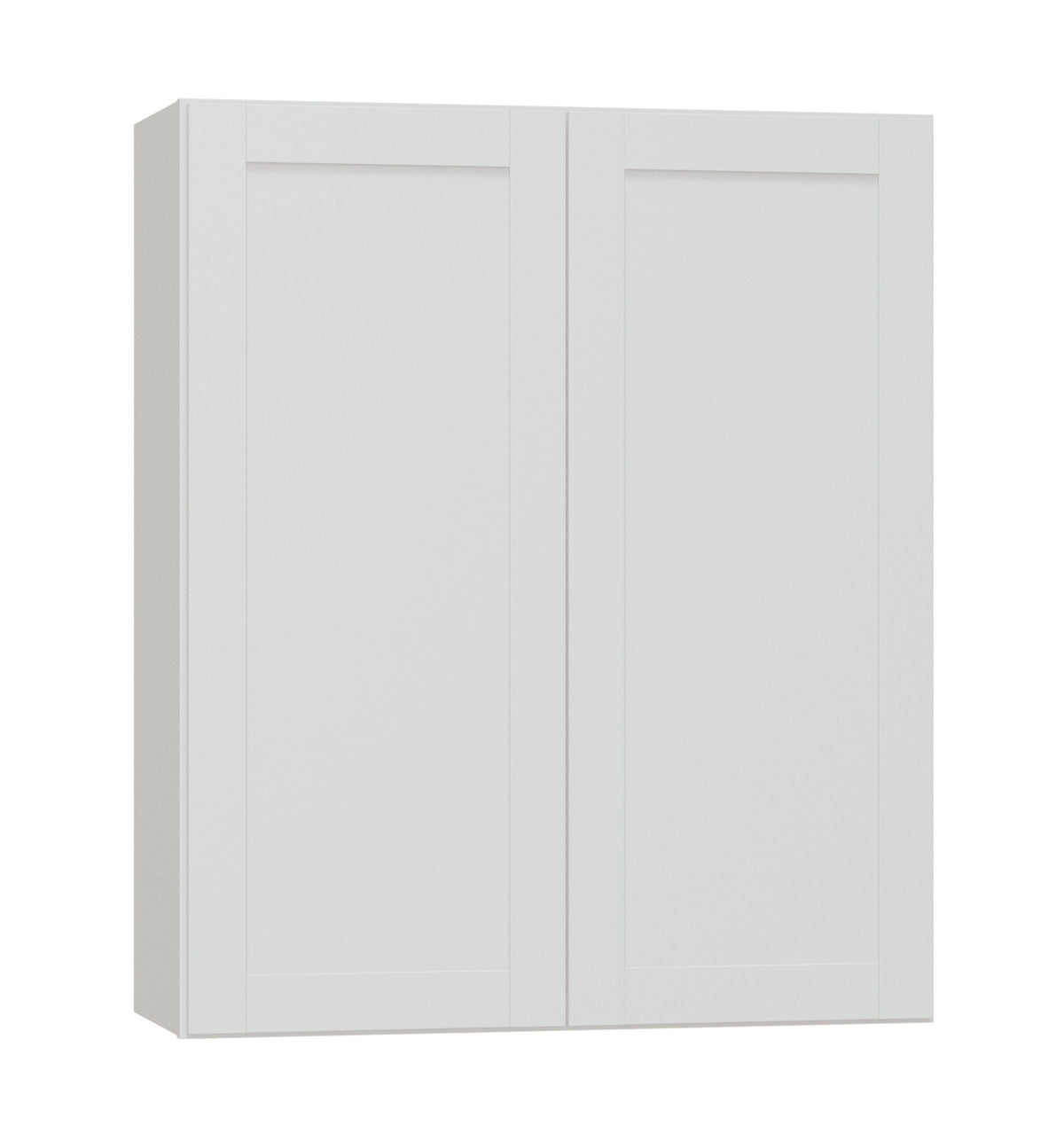Diamond NOW Arcadia 30-in W x 36-in H x 12-in D White Wall Fully Assembled Cabinet (Recessed Panel Shaker Door Style)
