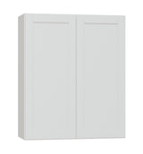 Diamond NOW Arcadia 30-in W x 36-in H x 12-in D White Wall Fully Assembled Cabinet (Recessed Panel Shaker Door Style)