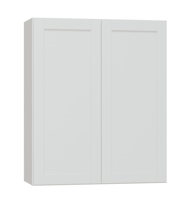 Diamond NOW Arcadia 30-in W x 36-in H x 12-in D White Wall Fully Assembled Cabinet (Recessed Panel Shaker Door Style)