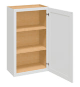 Diamond NOW Arcadia 21-in W x 36-in H x 12-in D White Wall Fully Assembled Cabinet (Recessed Panel Shaker Door Style)