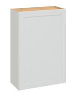 Diamond NOW Arcadia 24-in W x 36-in H x 12-in D White Wall Fully Assembled Cabinet (Recessed Panel Shaker Door Style)