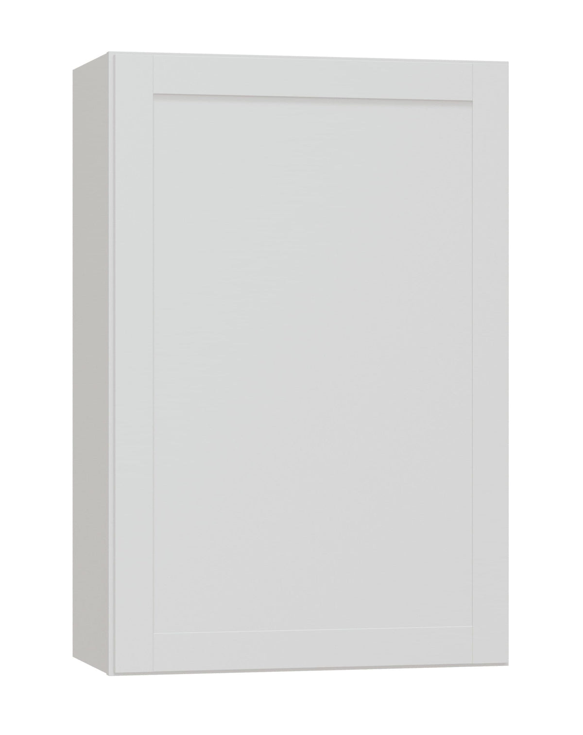 Diamond NOW Arcadia 24-in W x 36-in H x 12-in D White Wall Fully Assembled Cabinet (Recessed Panel Shaker Door Style)