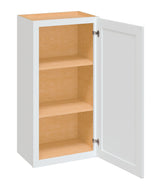 Diamond NOW Arcadia 18-in W x 36-in H x 12-in D White Wall Fully Assembled Cabinet (Recessed Panel Shaker Door Style)