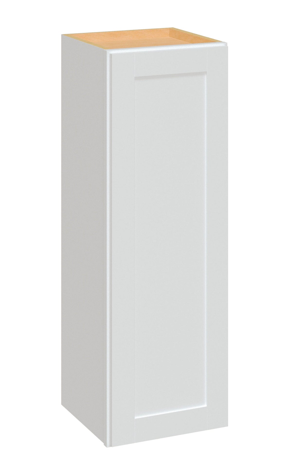 Diamond NOW Arcadia 12-in W x 36-in H x 12-in D White Wall Fully Assembled Cabinet (Recessed Panel Shaker Door Style)