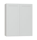 Diamond NOW Arcadia 27-in W x 36-in H x 12-in D White Wall Fully Assembled Cabinet (Recessed Panel Shaker Door Style)